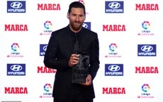 Lionel Messi ẵm trọn bộ danh hiệu tại lễ trao giải Marca