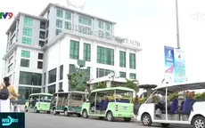 Ô tô điện thân thiện môi trường trên đảo Lý Sơn