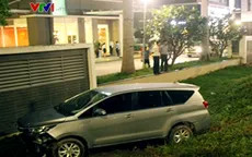 Ô tô tông hàng loạt xe máy ở TP.HCM, 1 người tử vong