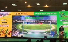 Khai mạc Triển lãm quốc tế Thiết bị và Sản phẩm thể thao Việt Nam