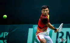 Tay vợt Lý Hoàng Nam tham dự môn quần vợt Đại hội thể thao toàn quốc 2018