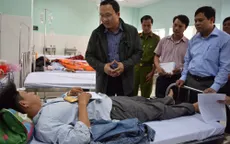 Ủy ban ATGT Quốc gia thăm nạn nhân tai nạn giao thông tại Bệnh viện Việt Đức
