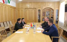 Đại sứ quán Việt Nam tại Ukraine thăm và làm việc tại tỉnh Dnhepr