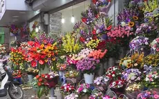Thị trường hoa 20/11 vắng bóng người mua