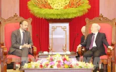 Tổng Bí thư, Chủ tịch nước Nguyễn Phú Trọng tiếp Thủ tướng Pháp Édouard Philippe