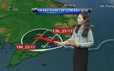 Bão số 9 áp sát Bà Rịa - Vũng Tàu, gây mưa xối xả ở Bến Tre, Tiền Giang