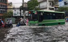 TP.HCM: Ngừng mọi hoạt động giáo dục chiều tối 26/11 do triều cường