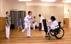 Lớp học võ Taekwondo dành cho trẻ khuyết tật