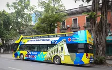 Tuyến xe bus mui trần thứ 2 chính thức vận hành từ ngày 30/11