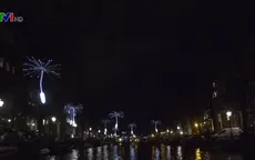 Lung linh, huyền ảo lễ hội ánh sáng ở Amsterdam