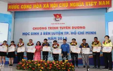 TP.HCM tuyên dương 21 gương "Học sinh 3 rèn luyện"