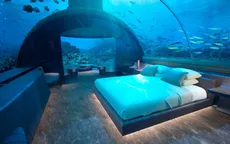 Choáng hợp với biệt thự dưới đáy biển đầu tiên tại Maldives