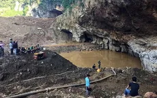 Nỗ lực tìm kiếm 2 người mất tích trong vụ sập hầm vàng ở Hòa Bình