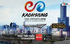Cách xem trực tiếp ĐT Việt Nam thi đấu Giải vô địch Thể thao điện tử Thế giới