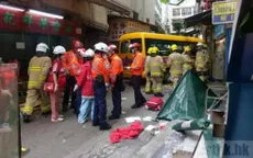Tai nạn giao thông nghiêm trọng tại Hong Kong (Trung Quốc)