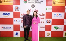 NTK Đỗ Trịnh Hoài Nam trình diễn BST tại Lễ hội văn hóa thổ cẩm Việt Nam