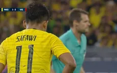 SAFAWI NHẬN GIẢI THƯỞNG CẦU THỦ XUẤT SẮC NHẤT TRẬN CHUNG KẾT LƯỢT ĐI