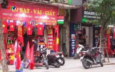 Thị trường sản phẩm cổ vũ sôi động trước trận chung kết lượt về AFF Cup 2018