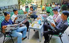 Nhịp điệu cuộc sống qua những tờ báo giấy