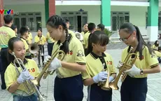 Đội kèn nhí trường học tham gia công diễn nhiều nhất châu Á