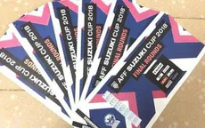 Bắt Facebooker bán vé giả trận chung kết lượt về AFF Suzuki Cup