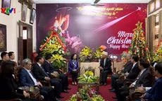 Trưởng Ban Dân vận Trung ương thăm, chúc mừng Giáng sinh tại Tòa Giám mục Bắc Ninh