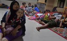 Tình cảnh tại hiện trường hứng chịu sóng thần ở Indonesia