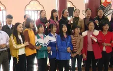 Tất bật không khí chuẩn bị cho lễ Giáng sinh tại Nam Định