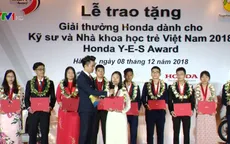 Trao tặng giải Honda Y-E-S dành cho kỹ sư và nhà khoa học trẻ Việt Nam năm 2018