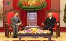 Tổng Bí thư Nguyễn Phú Trọng tiếp Đại sứ Pháp