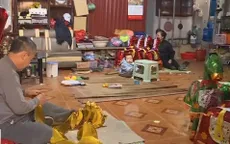 Nhói lòng làng tranh Tết hóa làng vàng mã