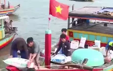 Hà Tĩnh: Những con tàu đầy ắp cá cập cảng ngày đầu năm mới