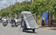 Nguy hiểm rình rập từ xe chở hàng cồng kềnh