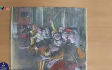 Tìm thấy bức tranh Les Choristes của danh họa Edgar Degas