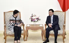 PTTg Phạm Bình Minh tiếp Giám đốc Điều hành Trung tâm Thương mại Quốc tế