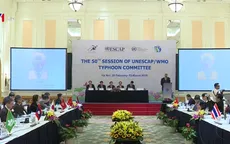 Khai mạc khóa họp thường niên và kỷ niệm 50 năm Ủy ban Bão quốc tế