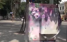 Tủ điện nhem nhuốc trở thành tác phẩm nghệ thuật