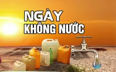 Báo động khan hiếm nước sạch đô thị