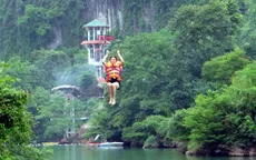 Phong Nha - Kẻ Bàng sắp có hệ thống đu dây mạo hiểm dài nhất thế giới