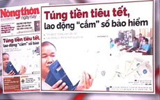 Túng tiền tiêu Tết, nhiều người "cắm" cả sổ bảo hiểm