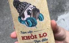 Giới trẻ thích thú với nhiều mẫu bao lì xì Tết thiết kế độc đáo theo trào lưu mạng xã hội