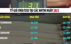 Tỷ giá USD cao nhất trong một năm qua