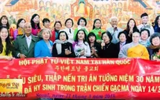 Đại lễ cầu an và công nhận Hội Phật tử Việt Nam tại Hàn Quốc
