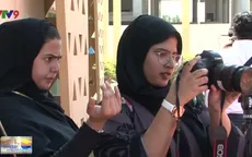 Nữ sinh Saudi Arabia học làm phim sau khi lệnh cấm chiếu phim được bãi bỏ