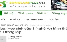Hồi chuông cảnh báo từ vụ nữ sinh tự tử nghi do bị tung clip hôn bạn nam trong lớp