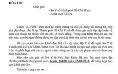 Bộ Y tế: khẩn trương xác minh danh tính, địa chỉ hai mẹ con tử vong vì tự sinh tại nhà