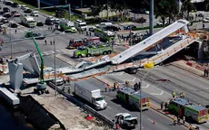 Mỹ: Sập cầu tại Miami, nhiều người thương vong