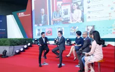 Bữa trưa vui vẻ cùng những người làm báo tại Hội báo Toàn quốc 2018