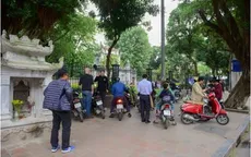 Đề xuất về trông giữ xe tại Văn Miếu - Quốc Tử Giám