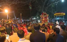 Lễ khai ấn đền Trần 2018 diễn ra trong an ninh và trật tự